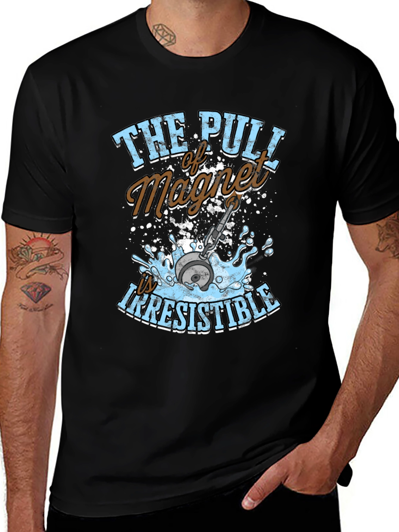 Magnet Fishing T-Shirt - Irresistible Pull Tee