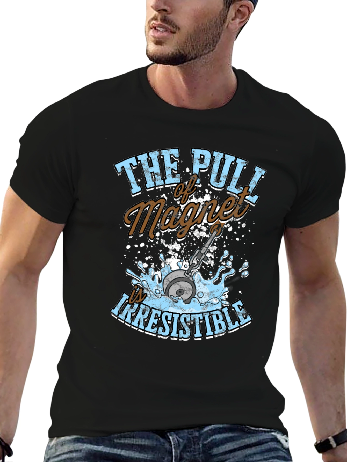 Magnet Fishing T-Shirt - Irresistible Pull Tee