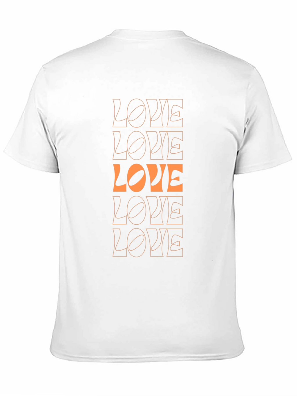 Trendy Black LOVE Graphic Tee