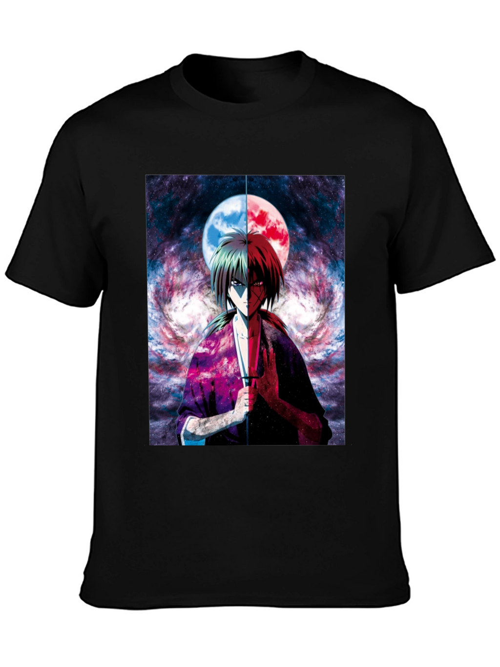 Anime Graphic Tee - Rurouni Kenshin T-Shirt