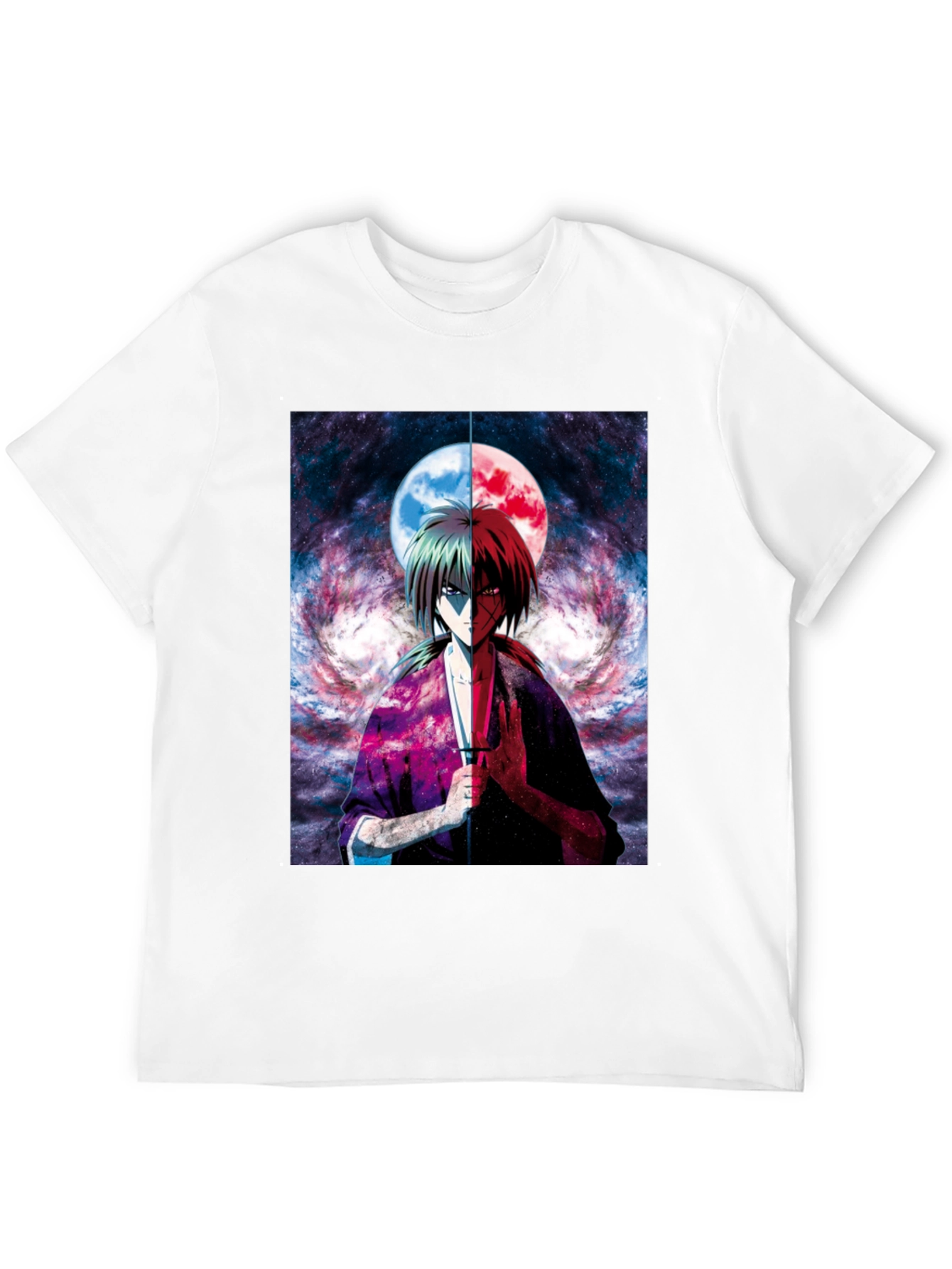 Anime Graphic Tee - Rurouni Kenshin T-Shirt