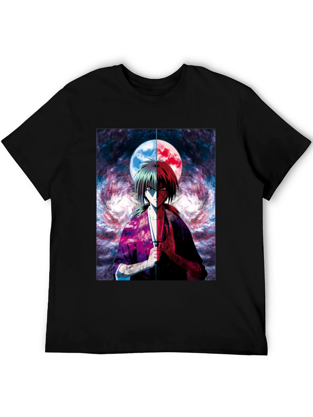 Anime Graphic Tee - Rurouni Kenshin T-Shirt