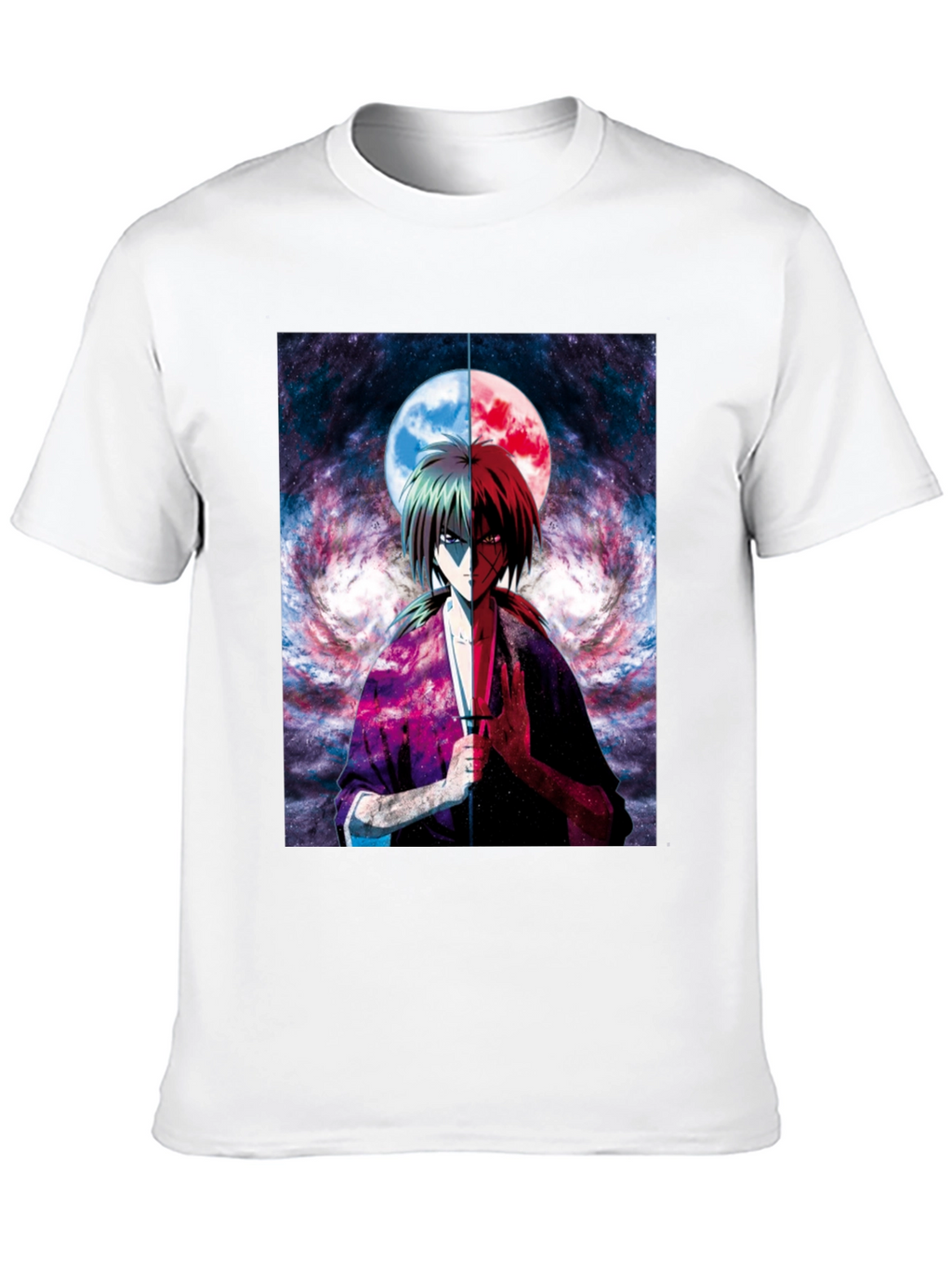 Anime Graphic Tee - Rurouni Kenshin T-Shirt