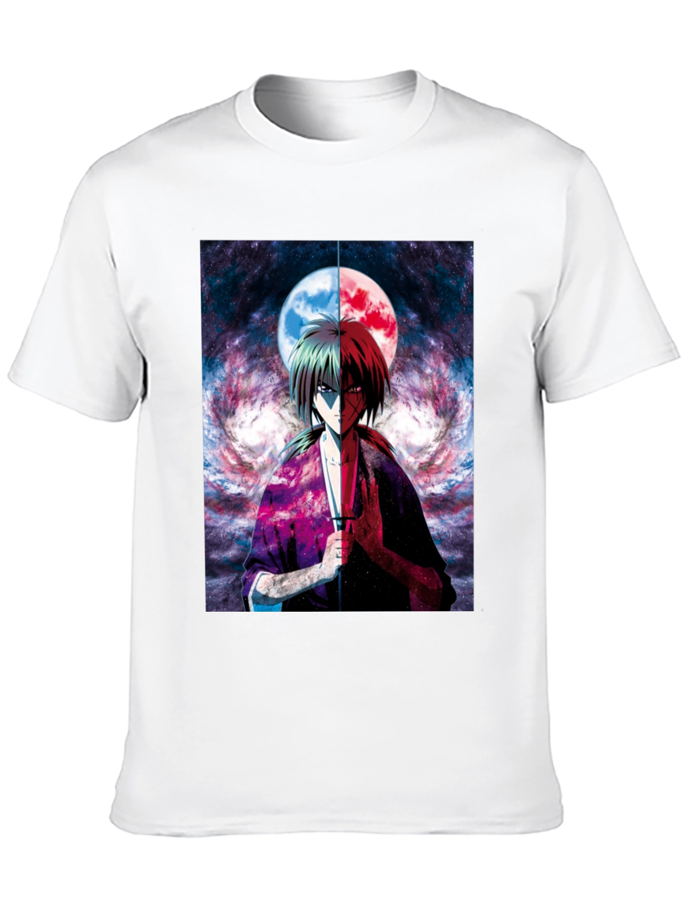 Anime Graphic Tee - Rurouni Kenshin T-Shirt