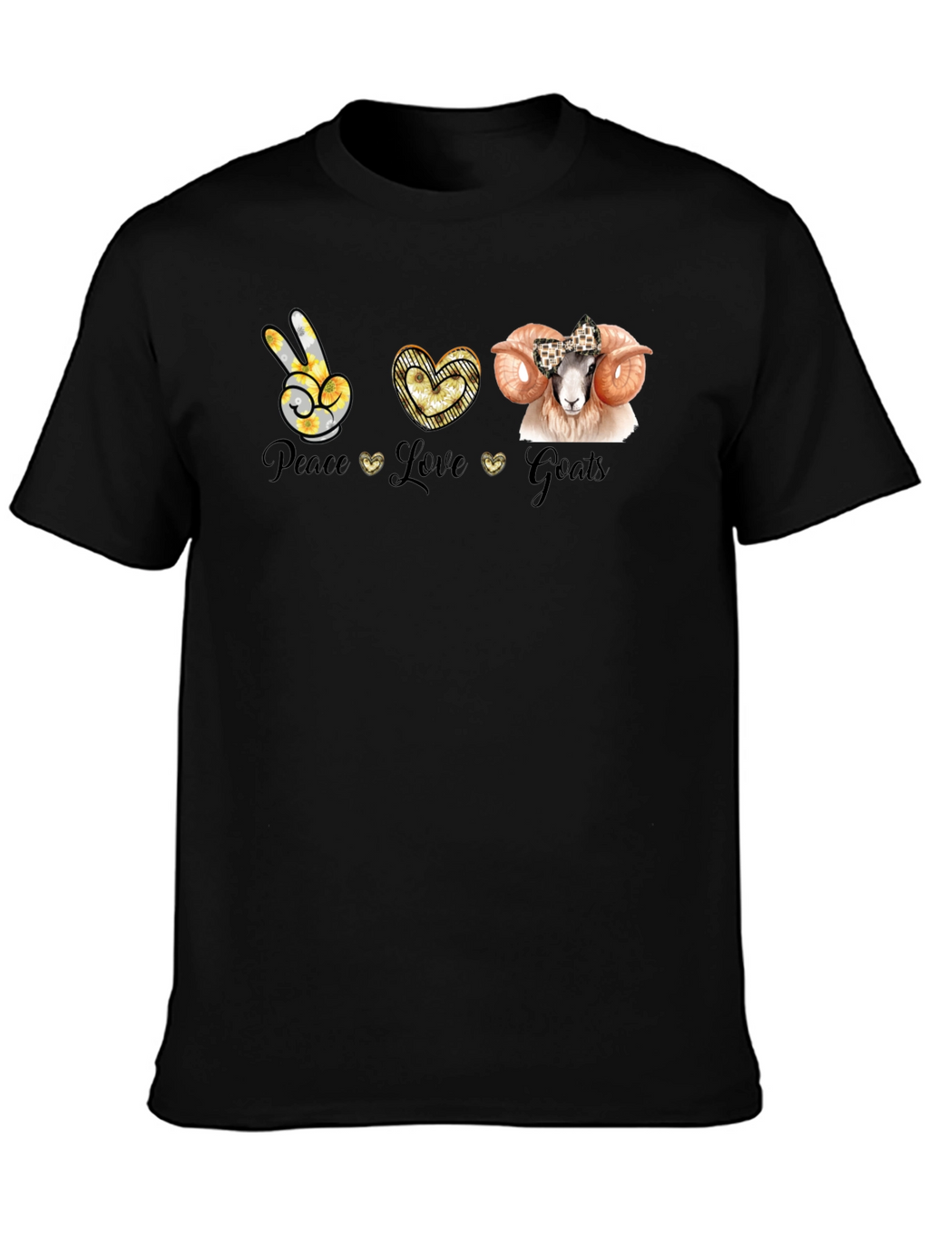 Peace Love Goats T-Shirt