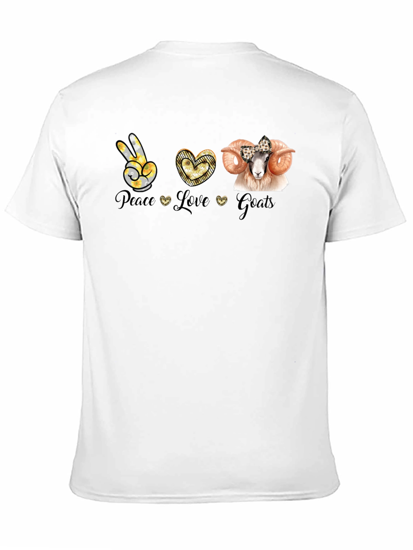 Peace Love Goats T-Shirt
