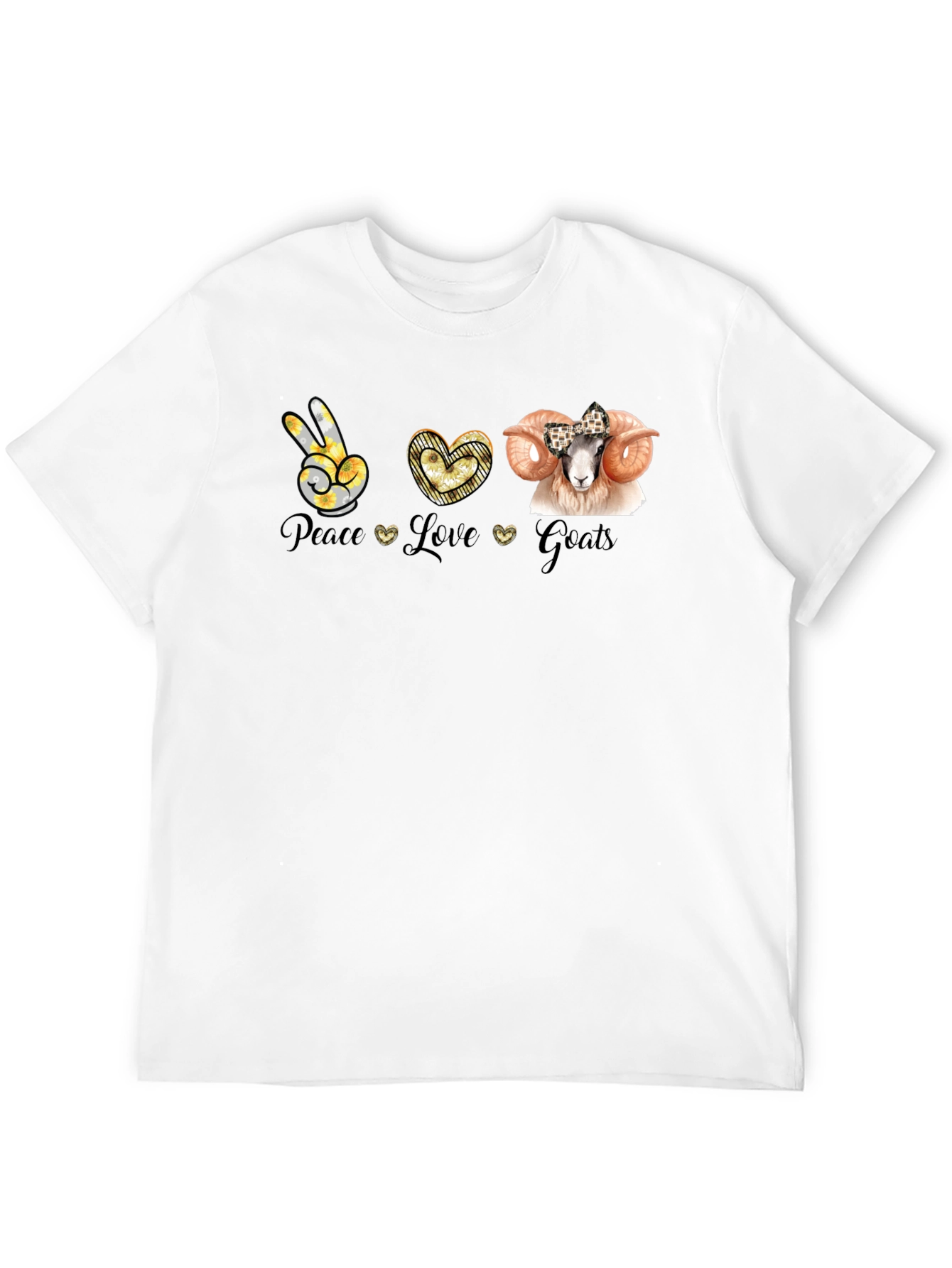 Peace Love Goats T-Shirt