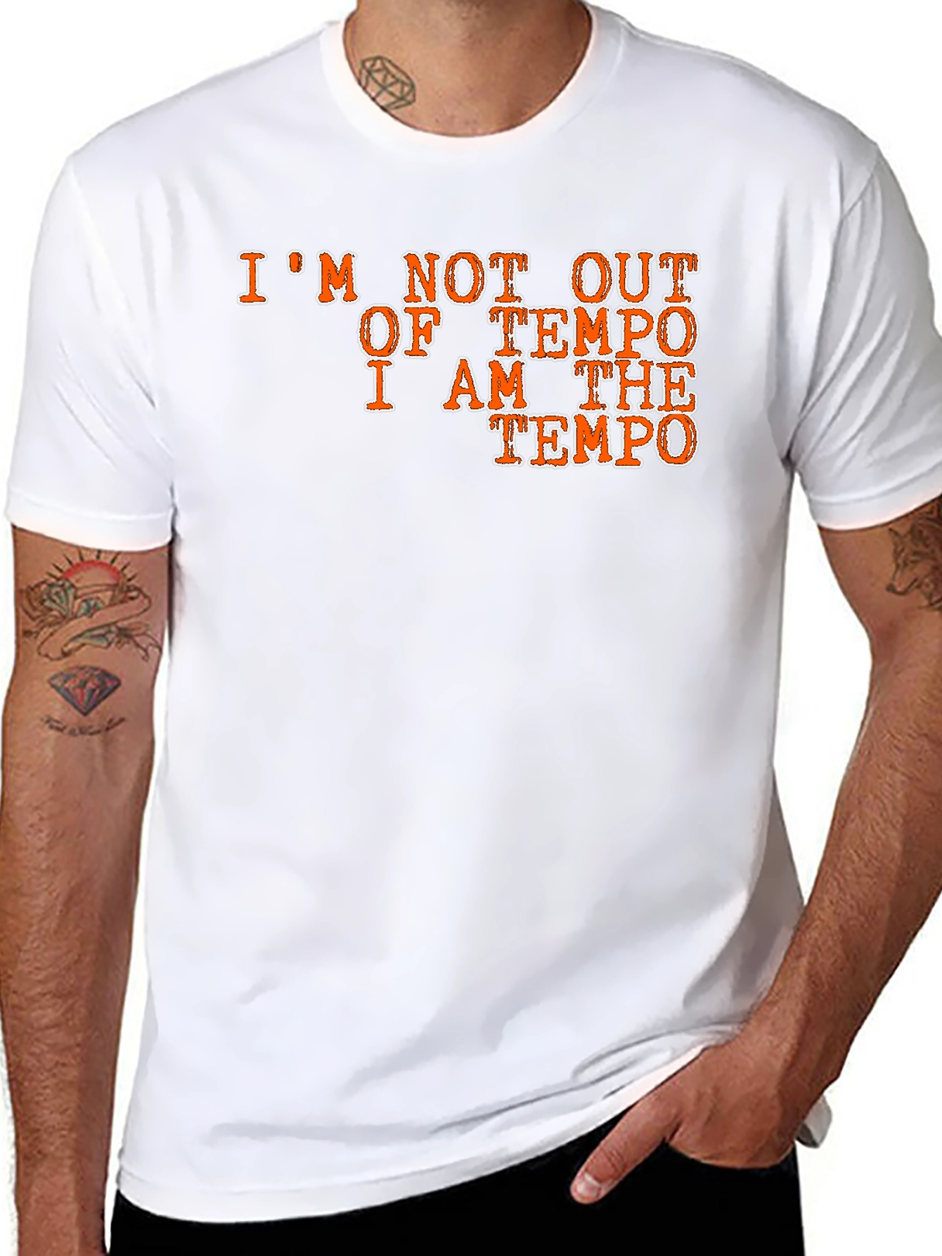 I Am The Tempo Graphic T-Shirt