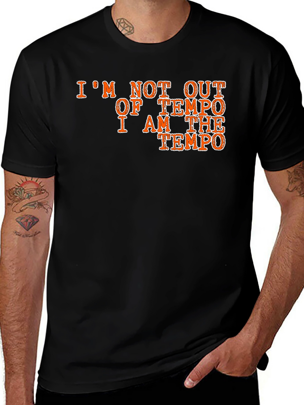 I Am The Tempo Graphic T-Shirt