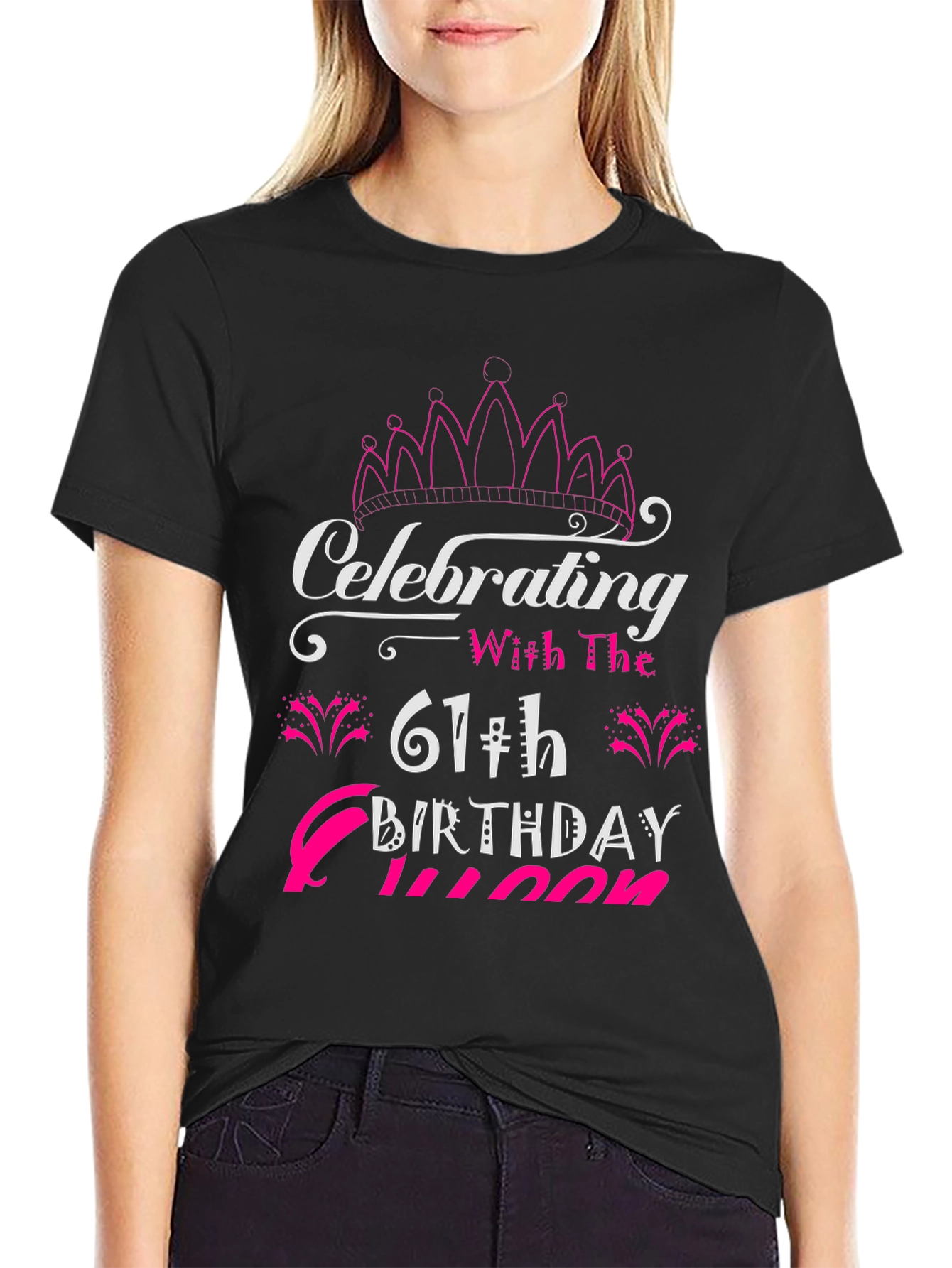 61st Birthday Queen T-Shirt - Celebrate in Style!