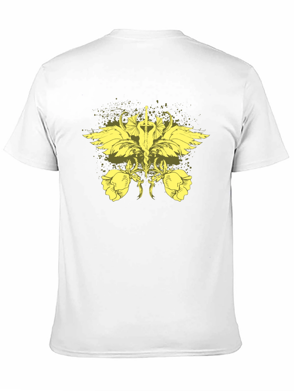 Graphic Print Black T-Shirt