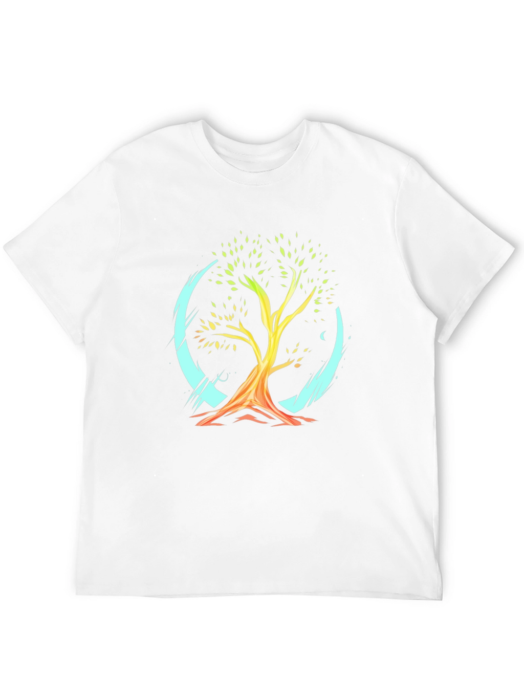 Mens Graphic Tee - Tree of Life Design