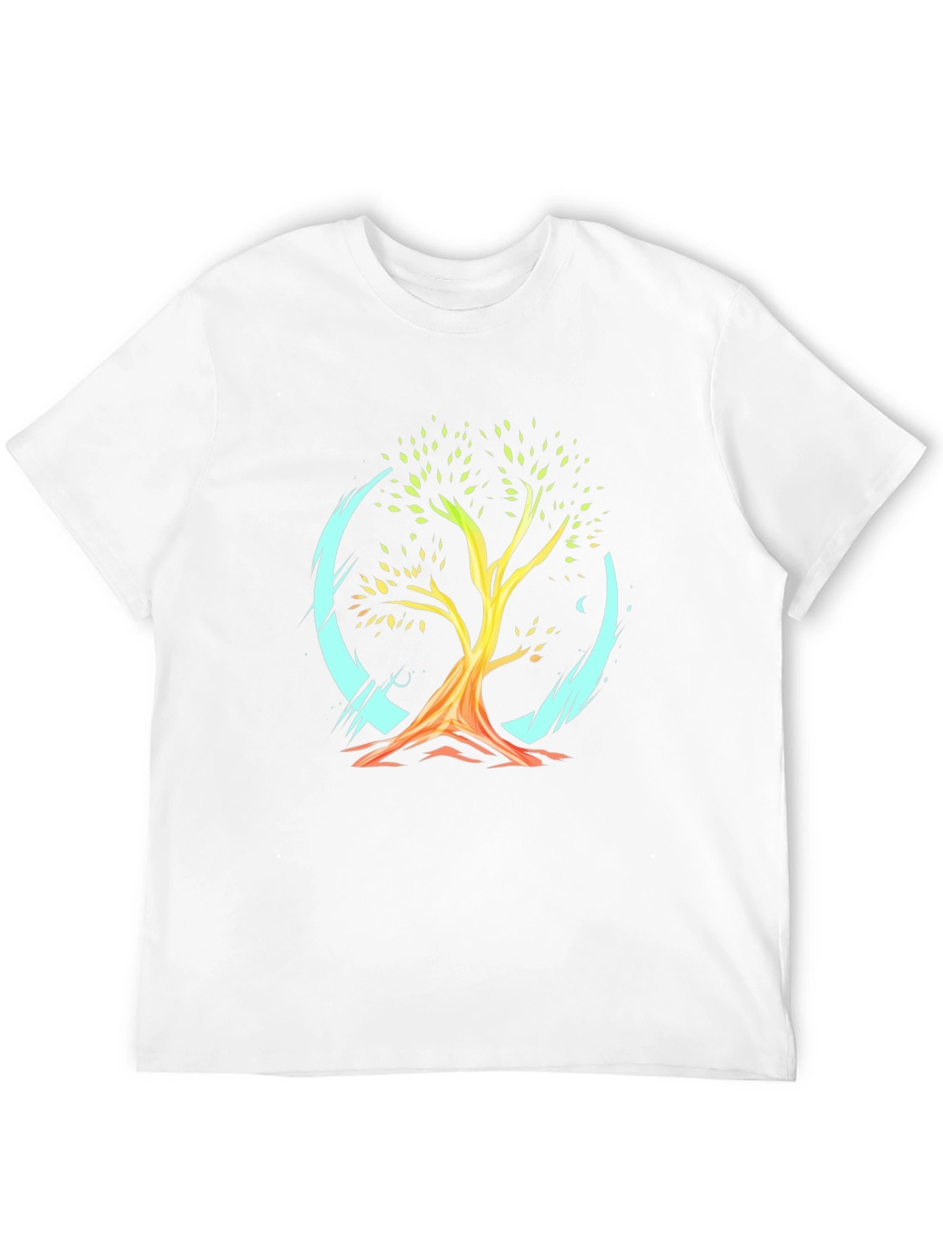 Mens Graphic Tee - Tree of Life Design