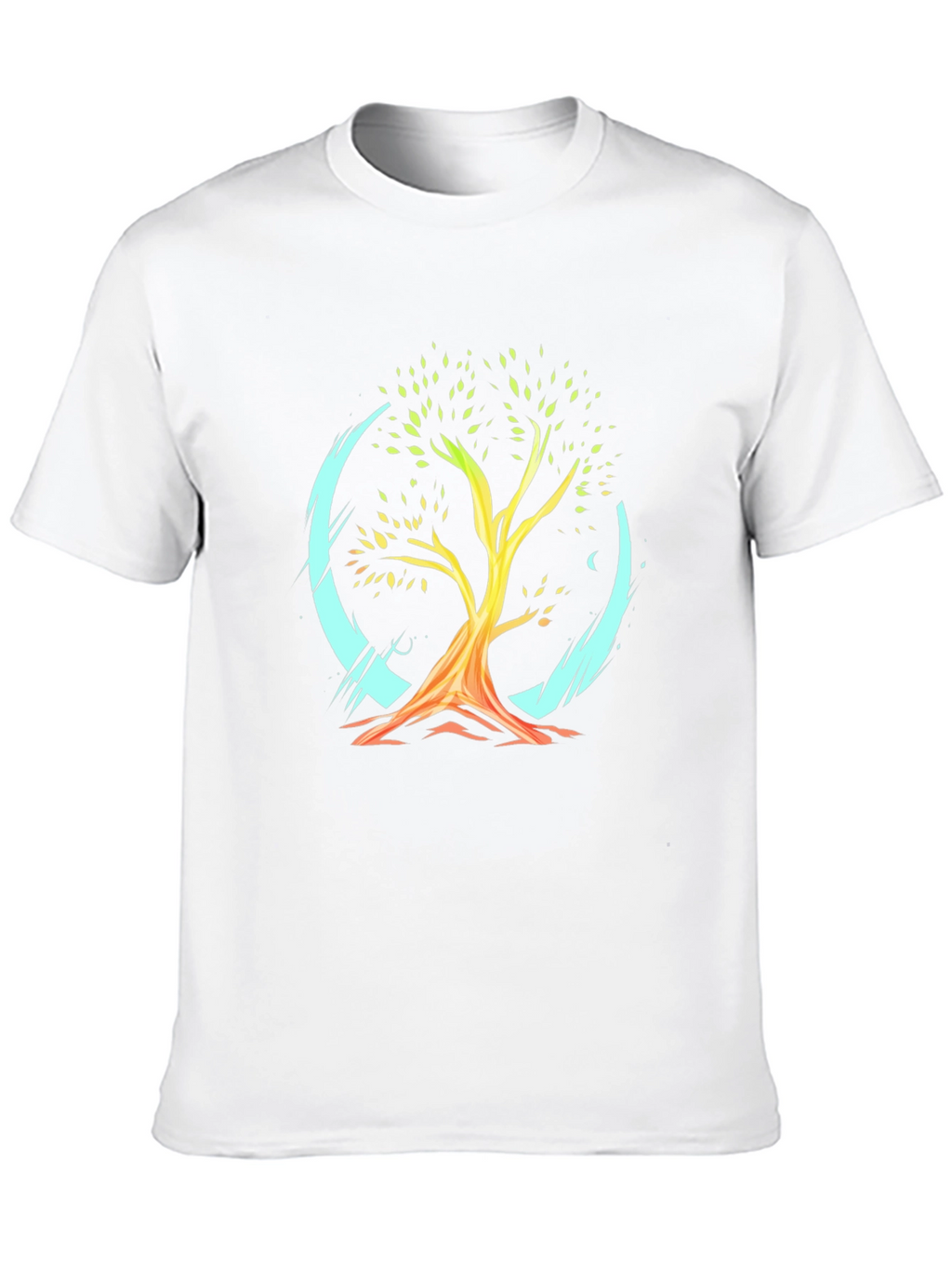 Mens Graphic Tee - Tree of Life Design