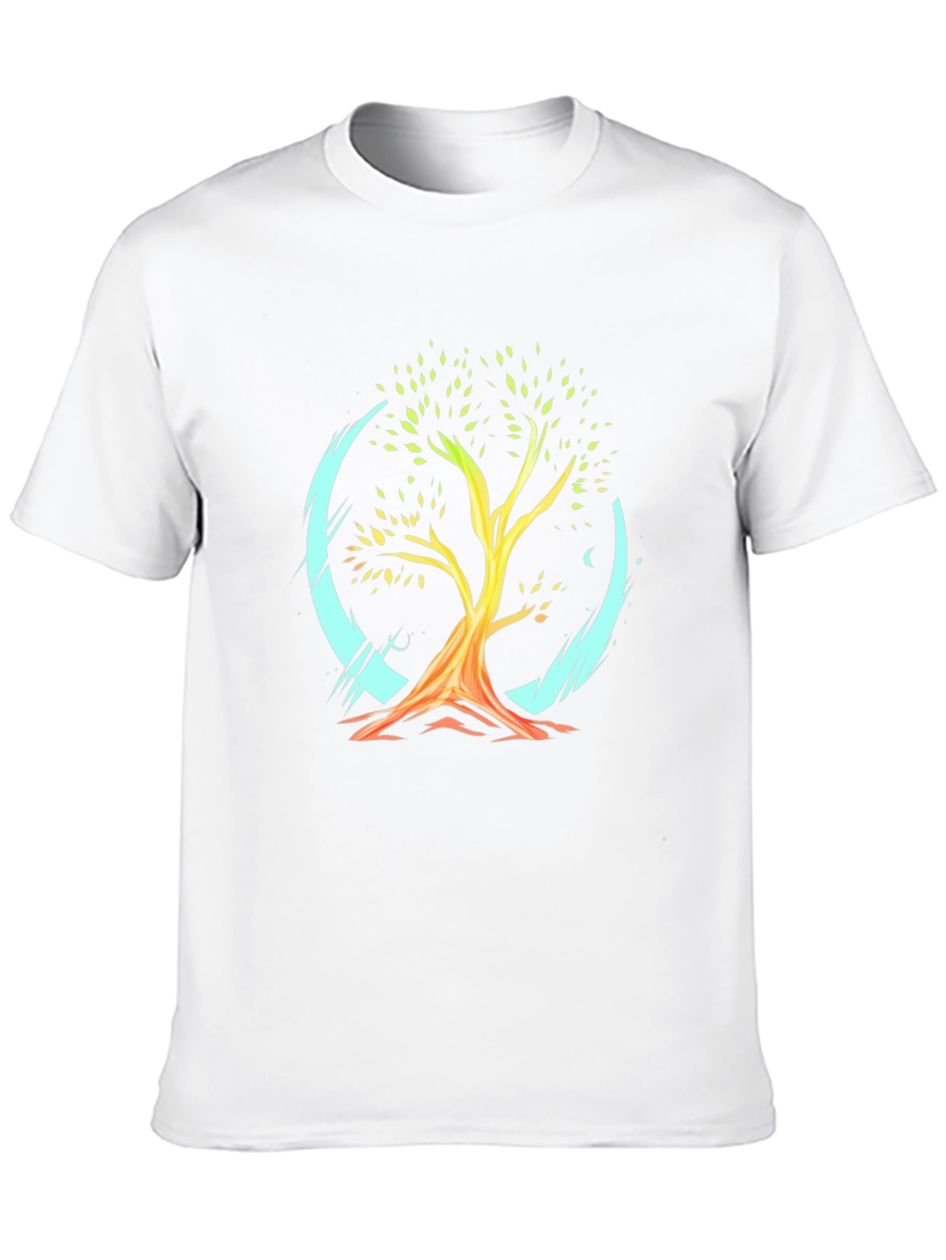 Mens Graphic Tee - Tree of Life Design