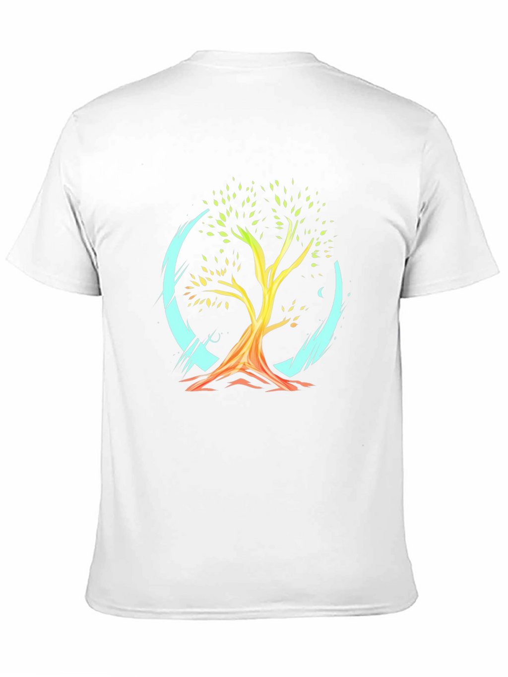 Mens Graphic Tee - Tree of Life Design