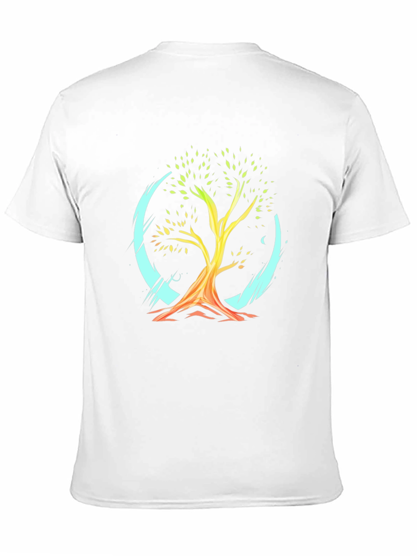 Mens Graphic Tee - Tree of Life Design