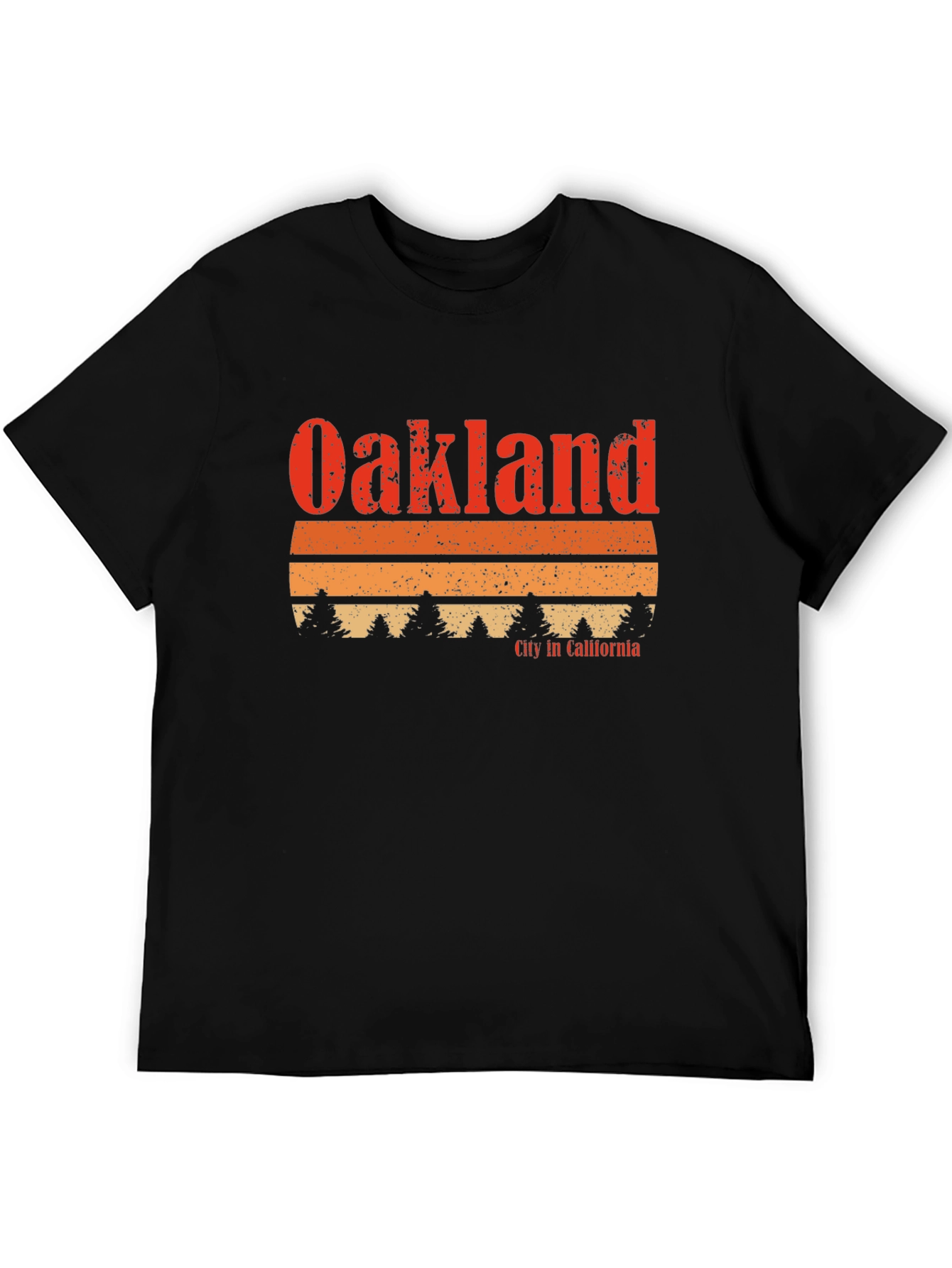 Oakland California Retro Graphic T-Shirt