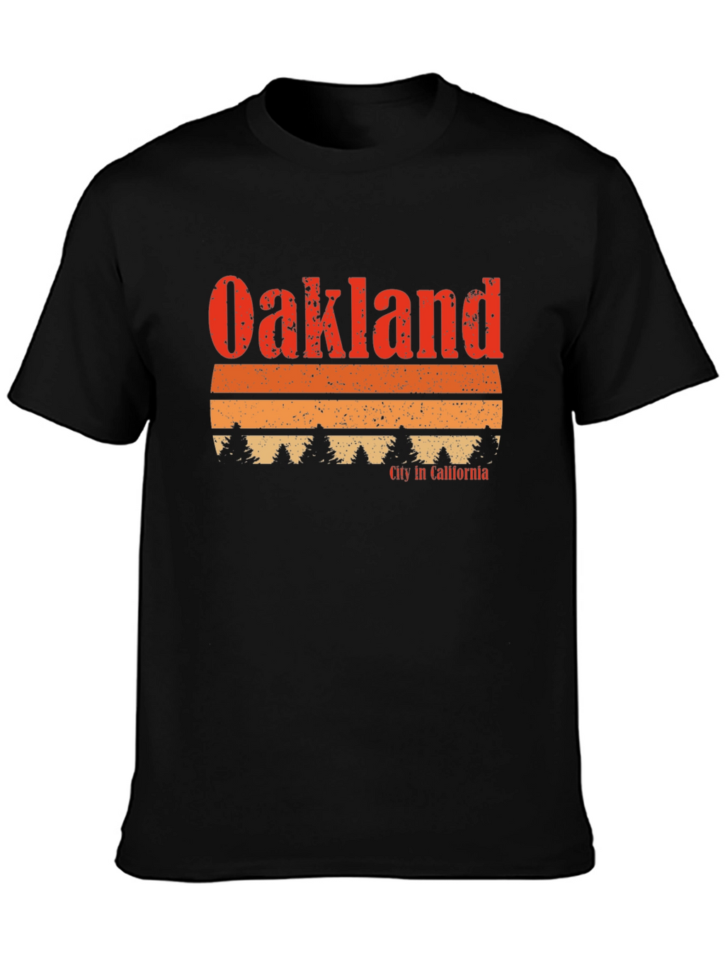 Oakland California Retro Graphic T-Shirt