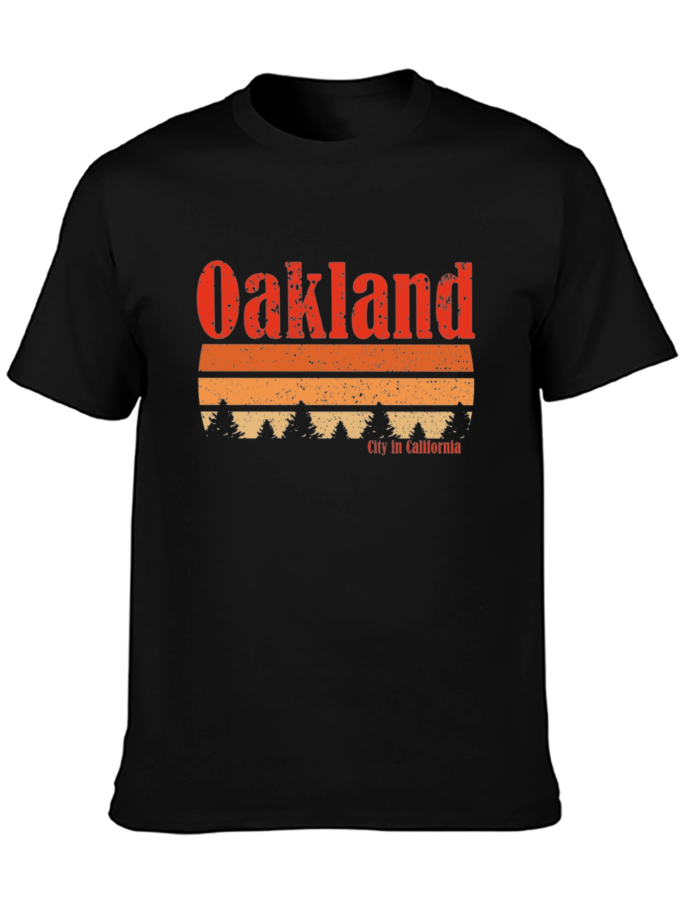 Oakland California Retro Graphic T-Shirt