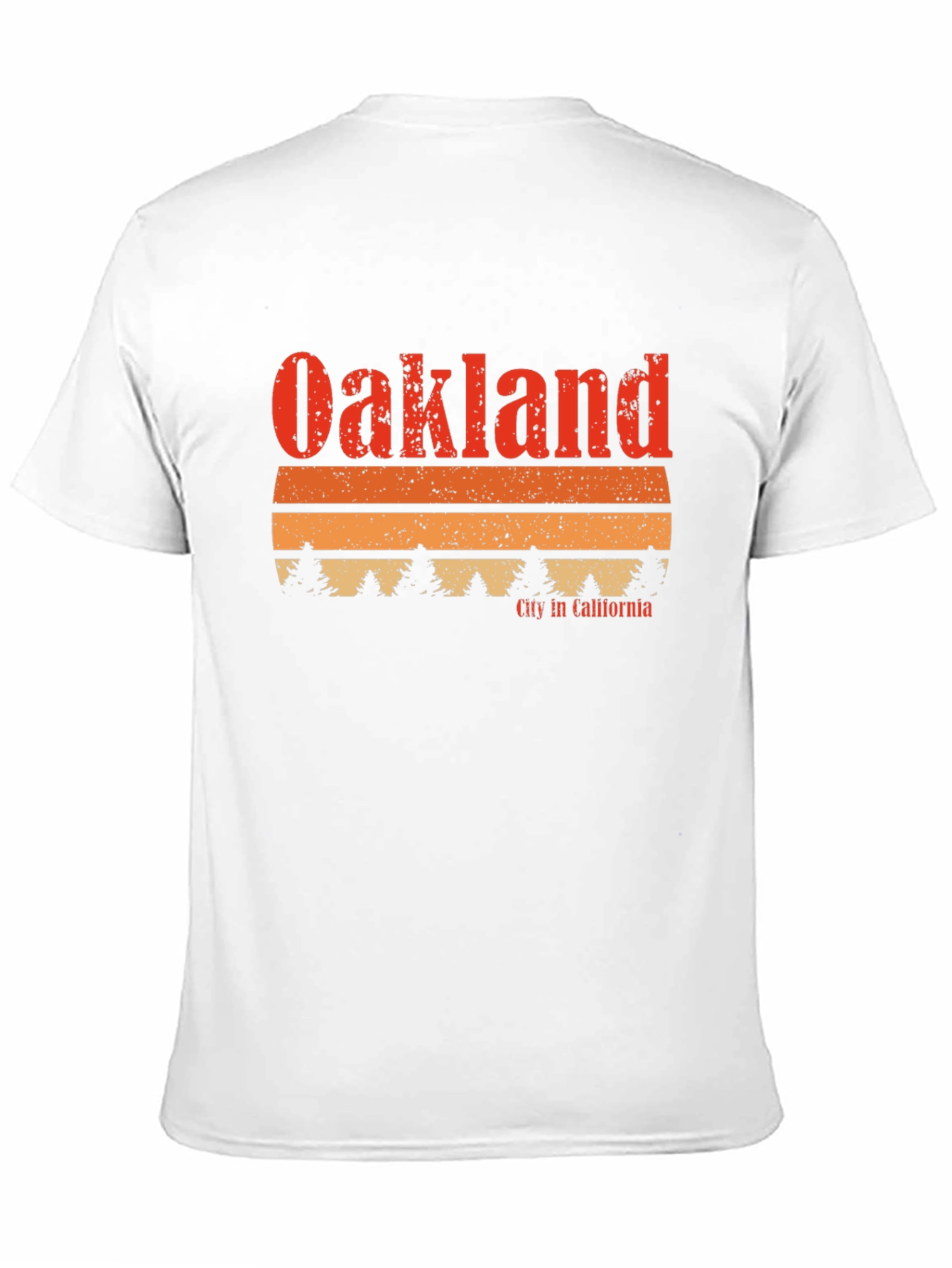 Oakland California Retro Graphic T-Shirt