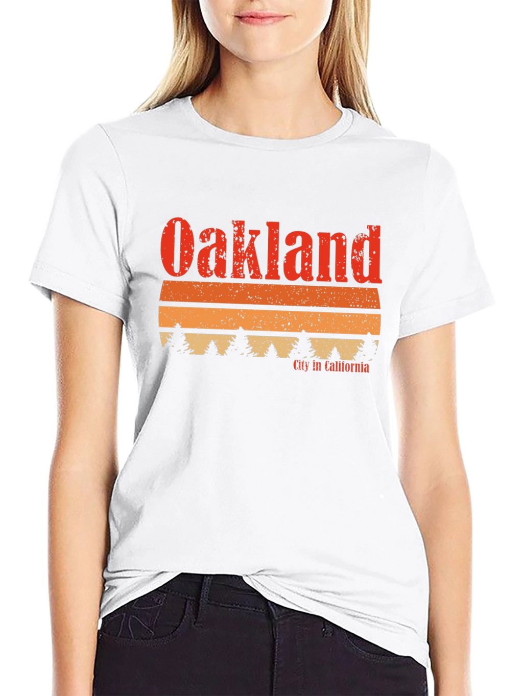 Oakland California Retro Graphic T-Shirt