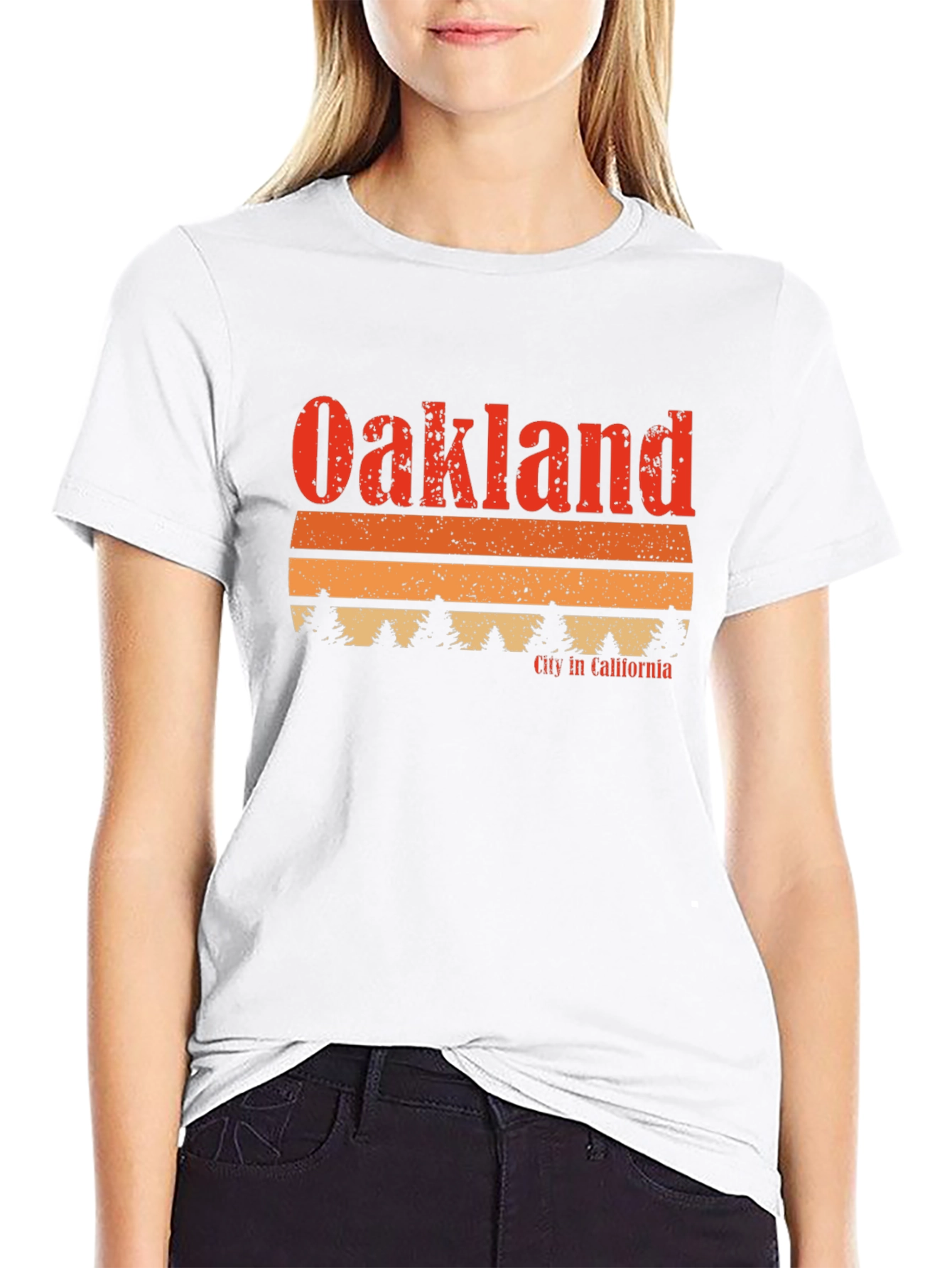 Oakland California Retro Graphic T-Shirt