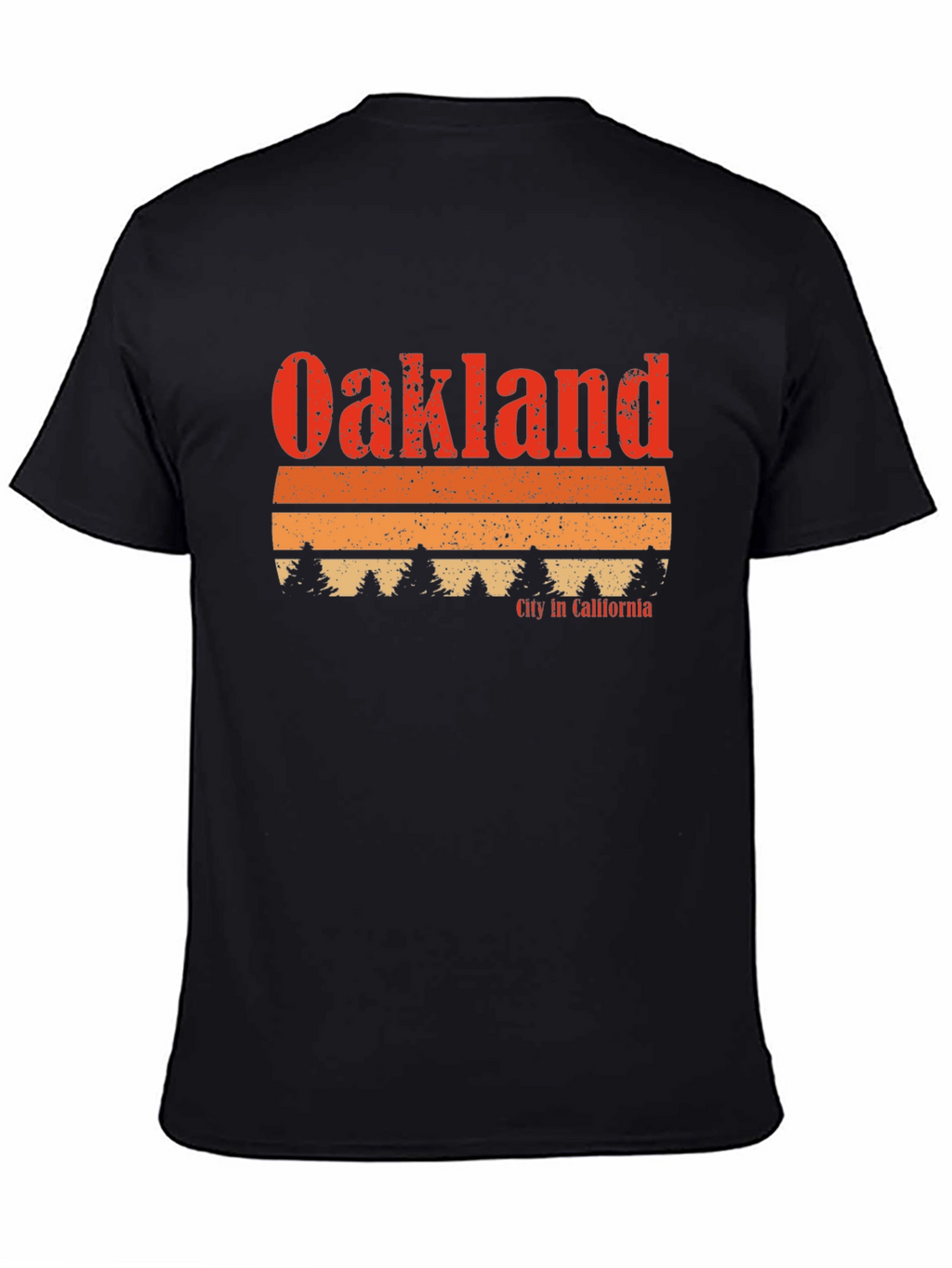 Oakland California Retro Graphic T-Shirt