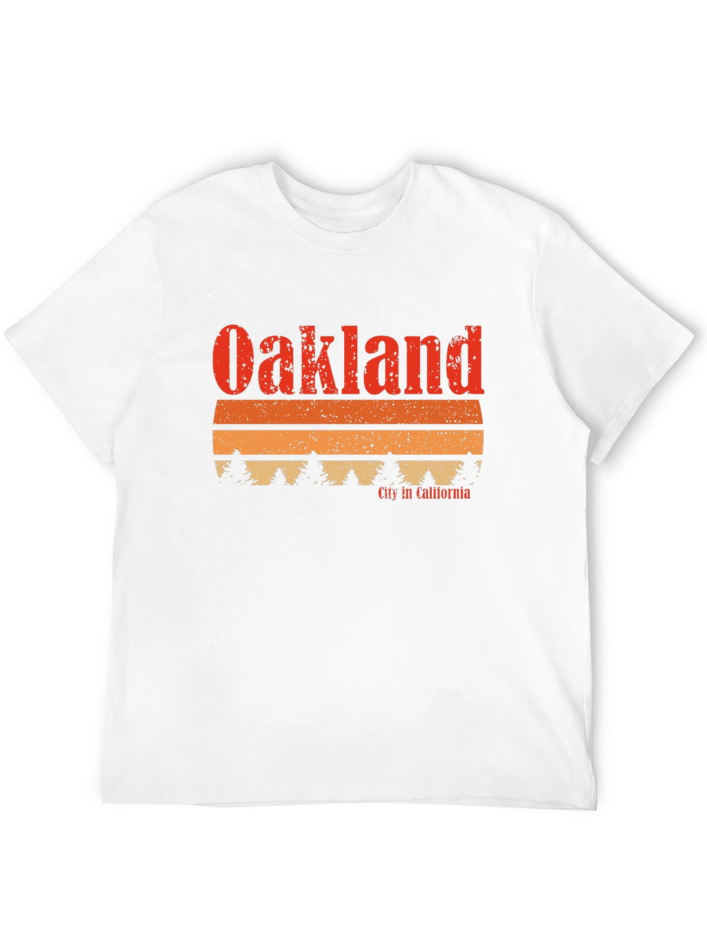 Oakland California Retro Graphic T-Shirt