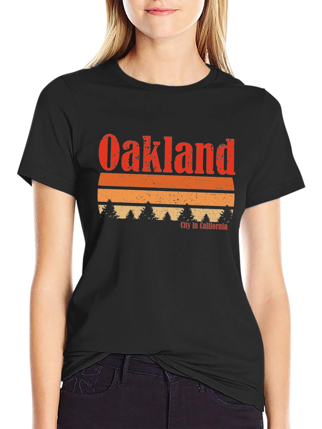 Oakland California Retro Graphic T-Shirt