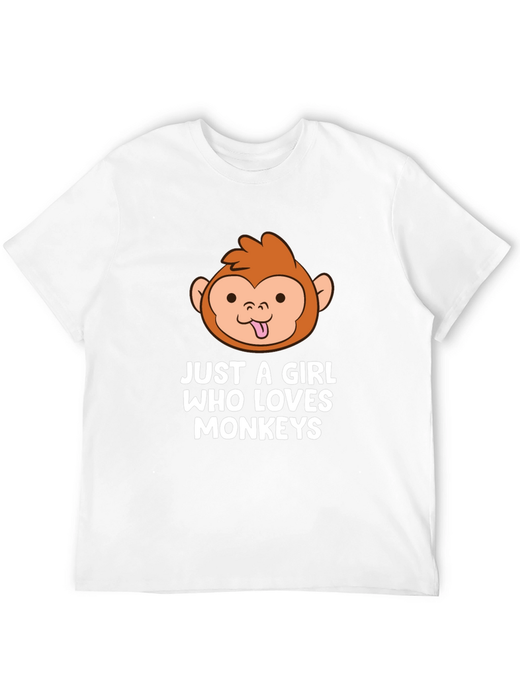 Just a Girl Who Loves Monkeys T-Shirt