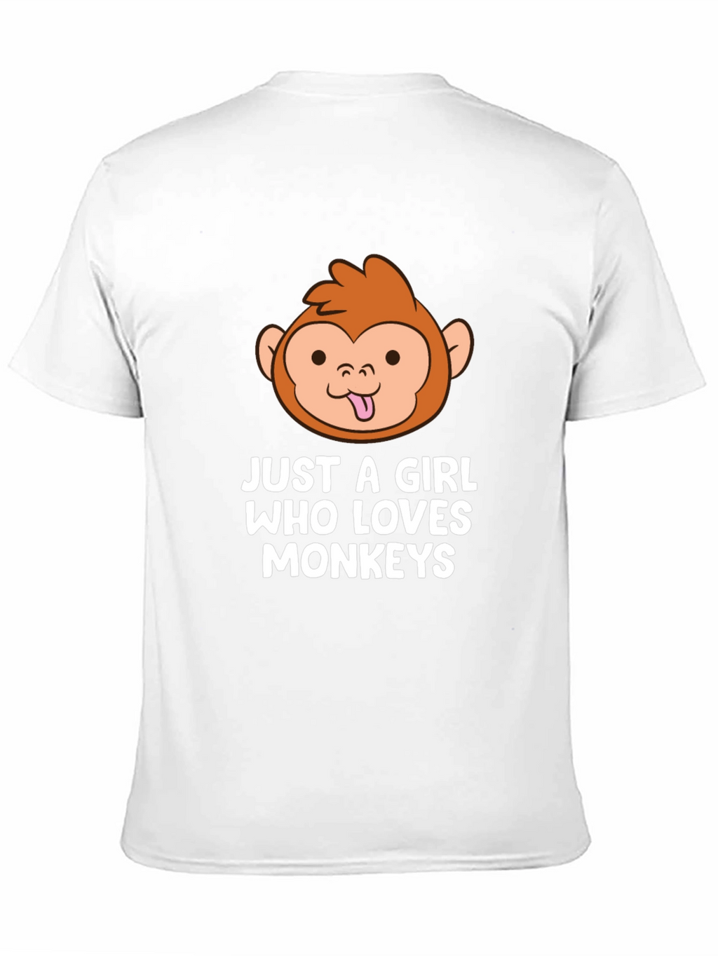 Just a Girl Who Loves Monkeys T-Shirt
