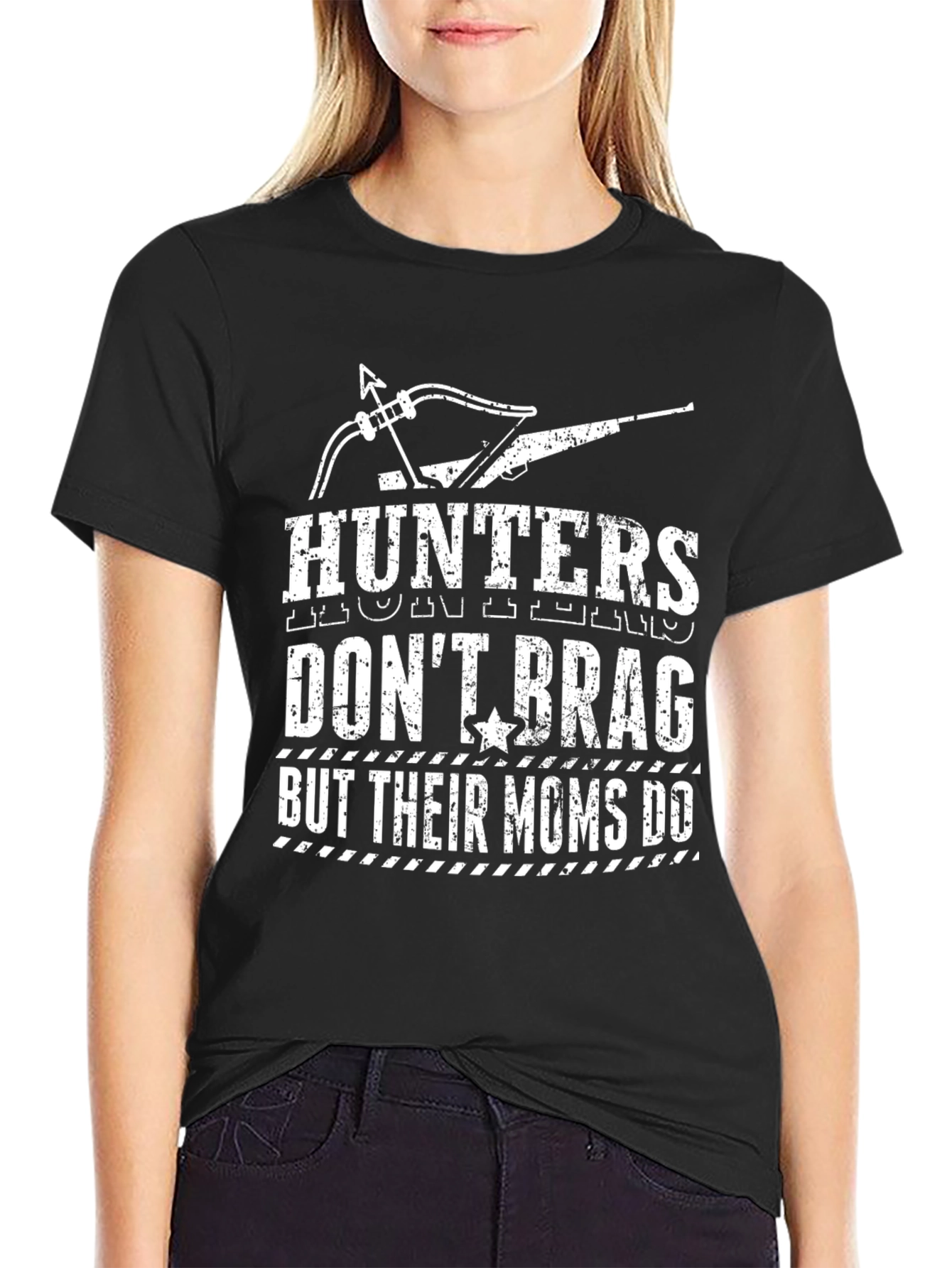 Hunters Dont Brag Graphic T-Shirt