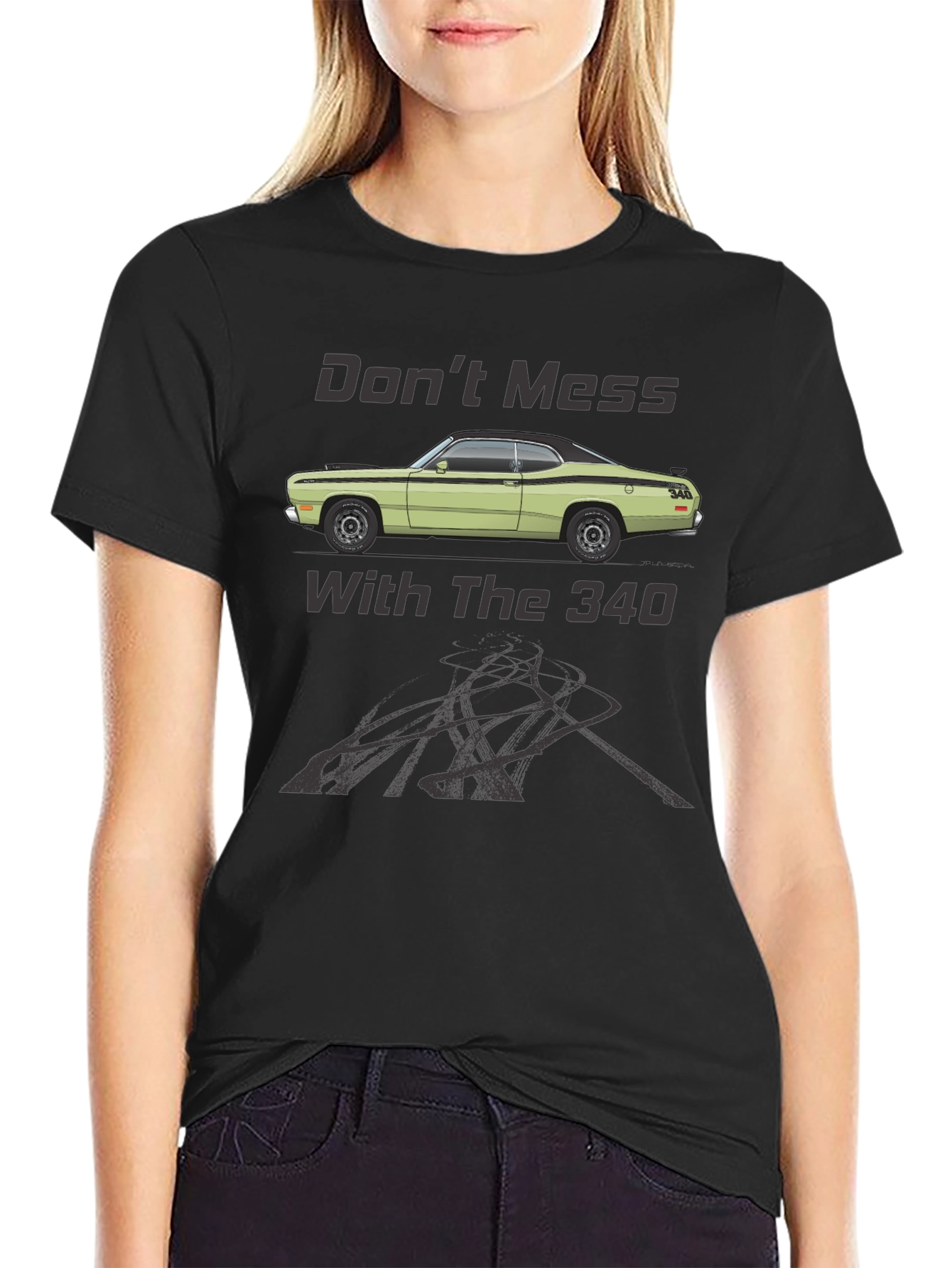 Dont Mess With The 340 T-Shirt - Classic Car Tee