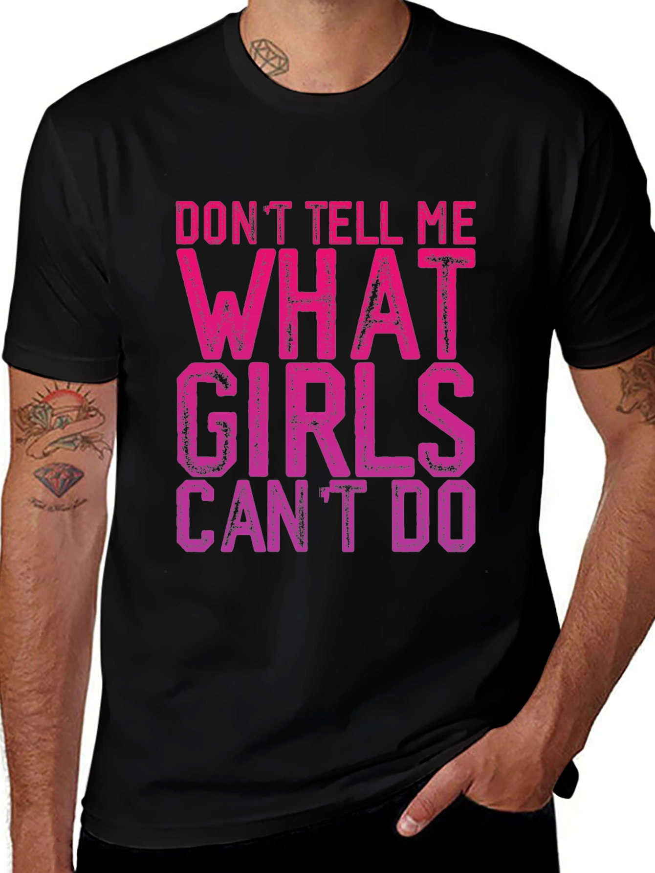 Dont Tell Me What Girls Cant Do T-Shirt