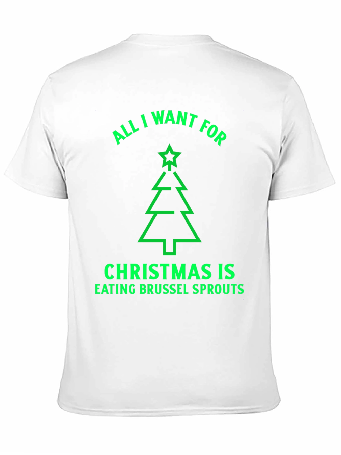 Funny Christmas Brussel Sprout Lover T-Shirt