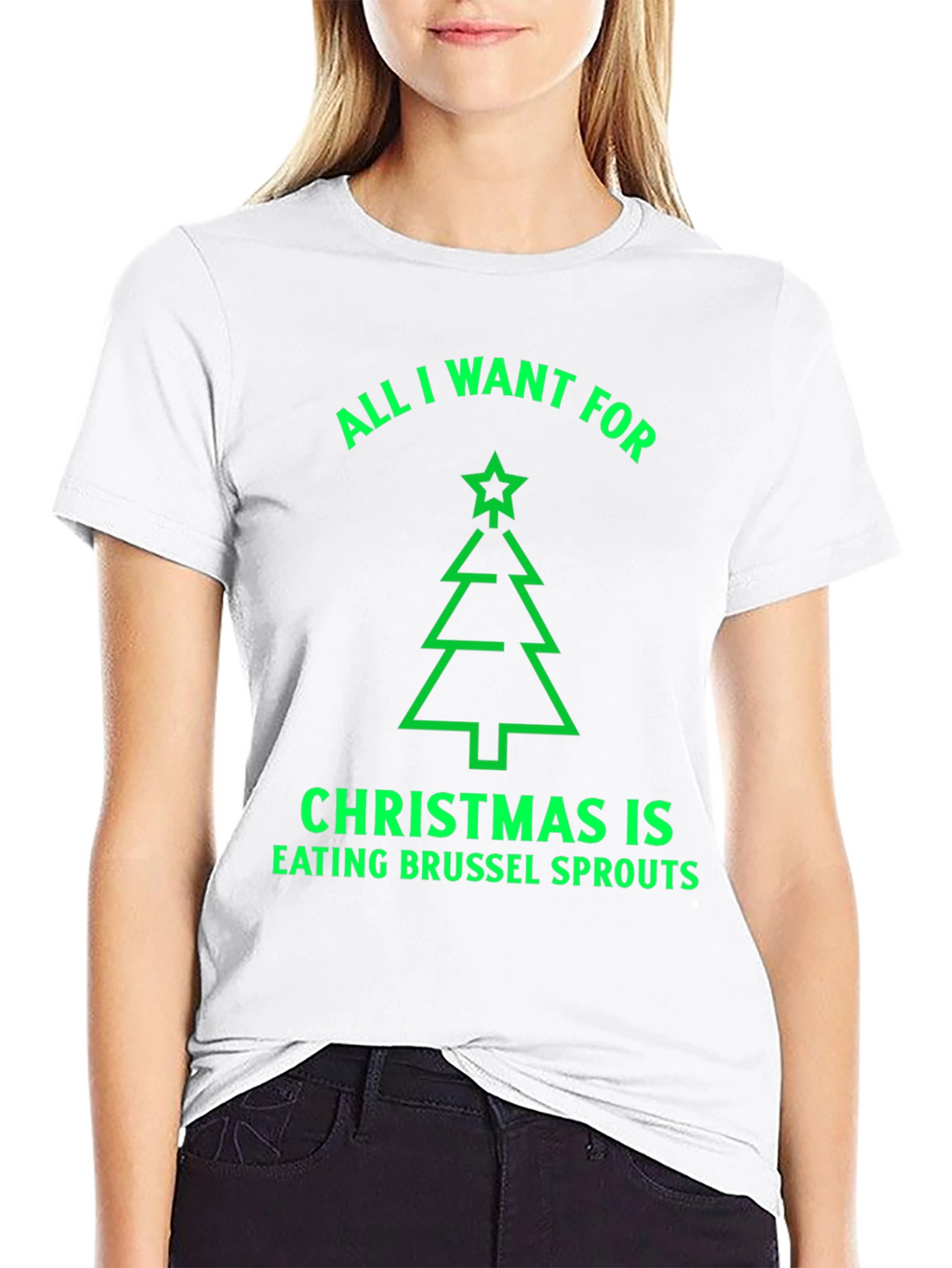 Funny Christmas Brussel Sprout Lover T-Shirt