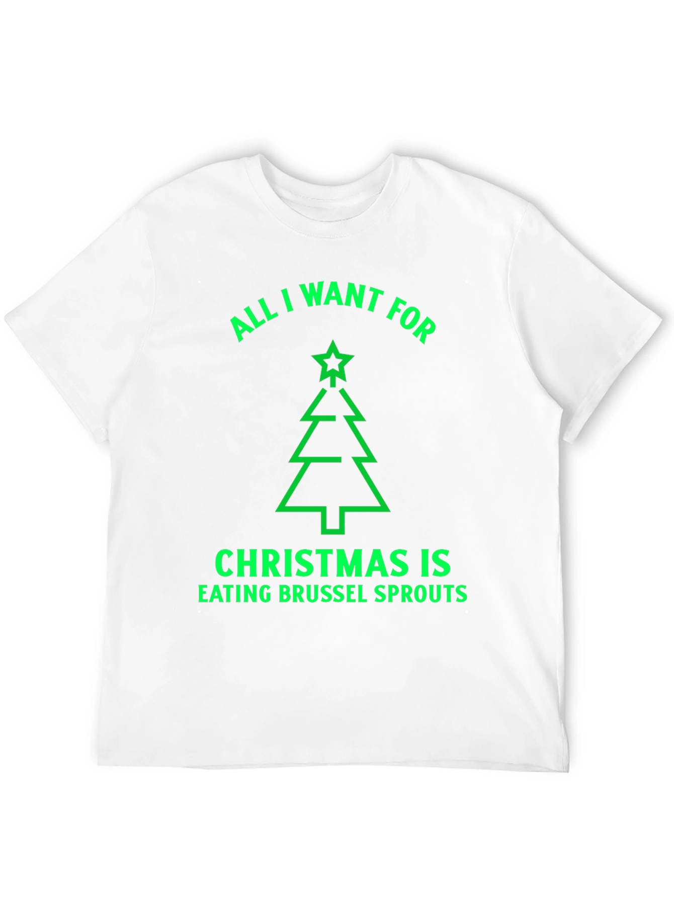 Funny Christmas Brussel Sprout Lover T-Shirt