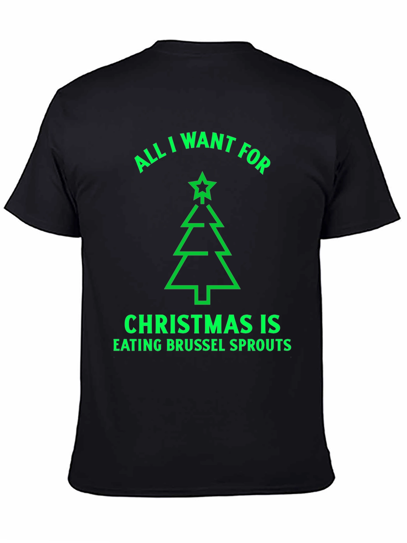 Funny Christmas Brussel Sprout Lover T-Shirt