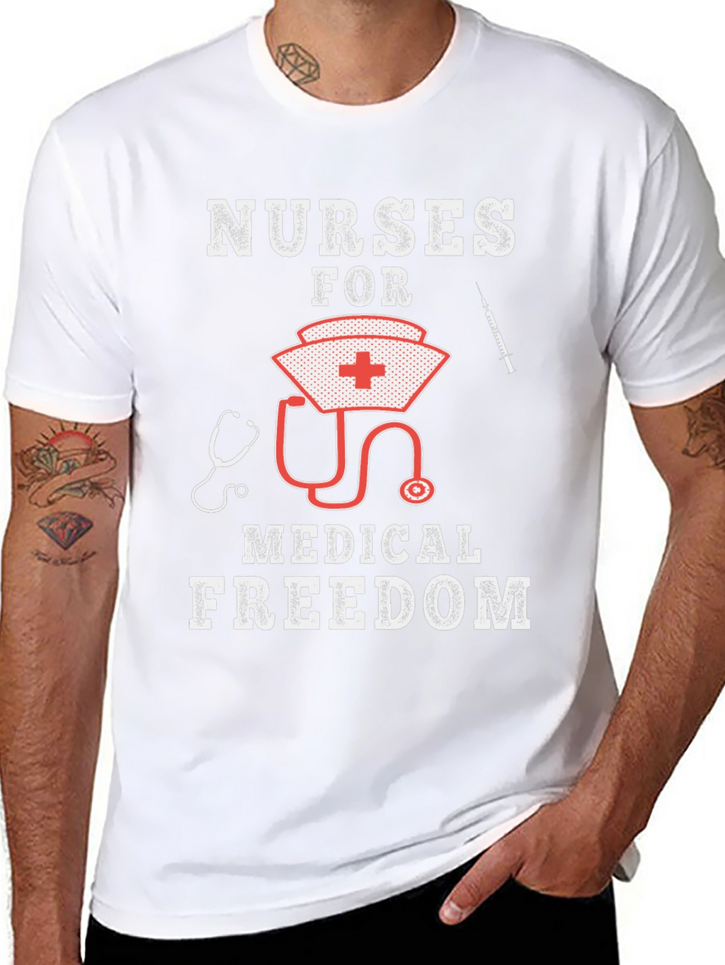 Nurses for Medical Freedom Graphic Tee