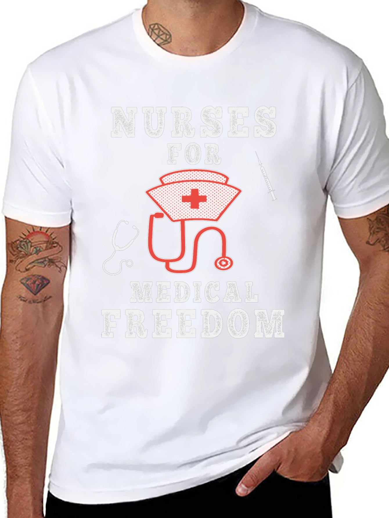 Nurses for Medical Freedom Graphic Tee