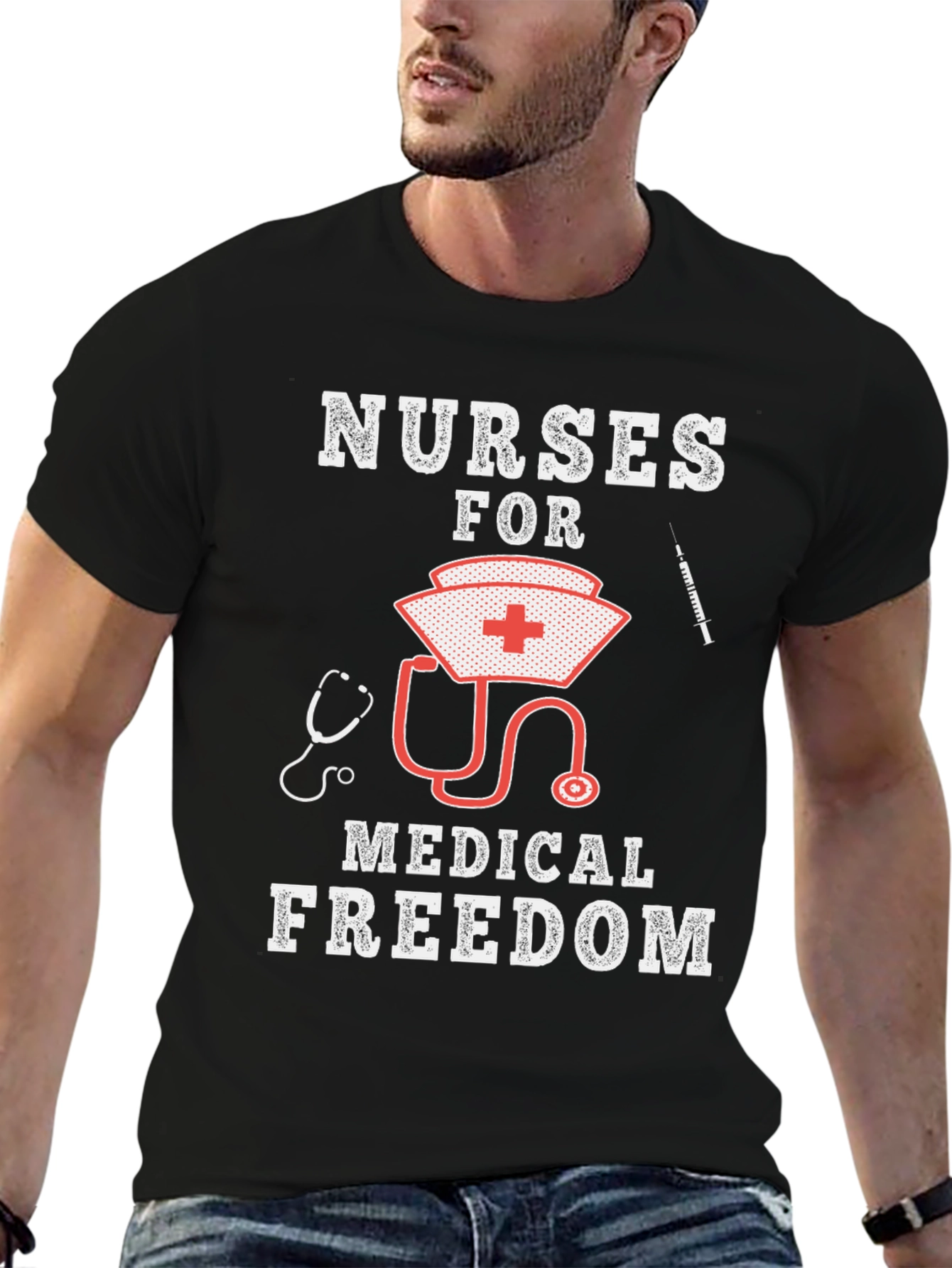 Nurses for Medical Freedom Graphic Tee