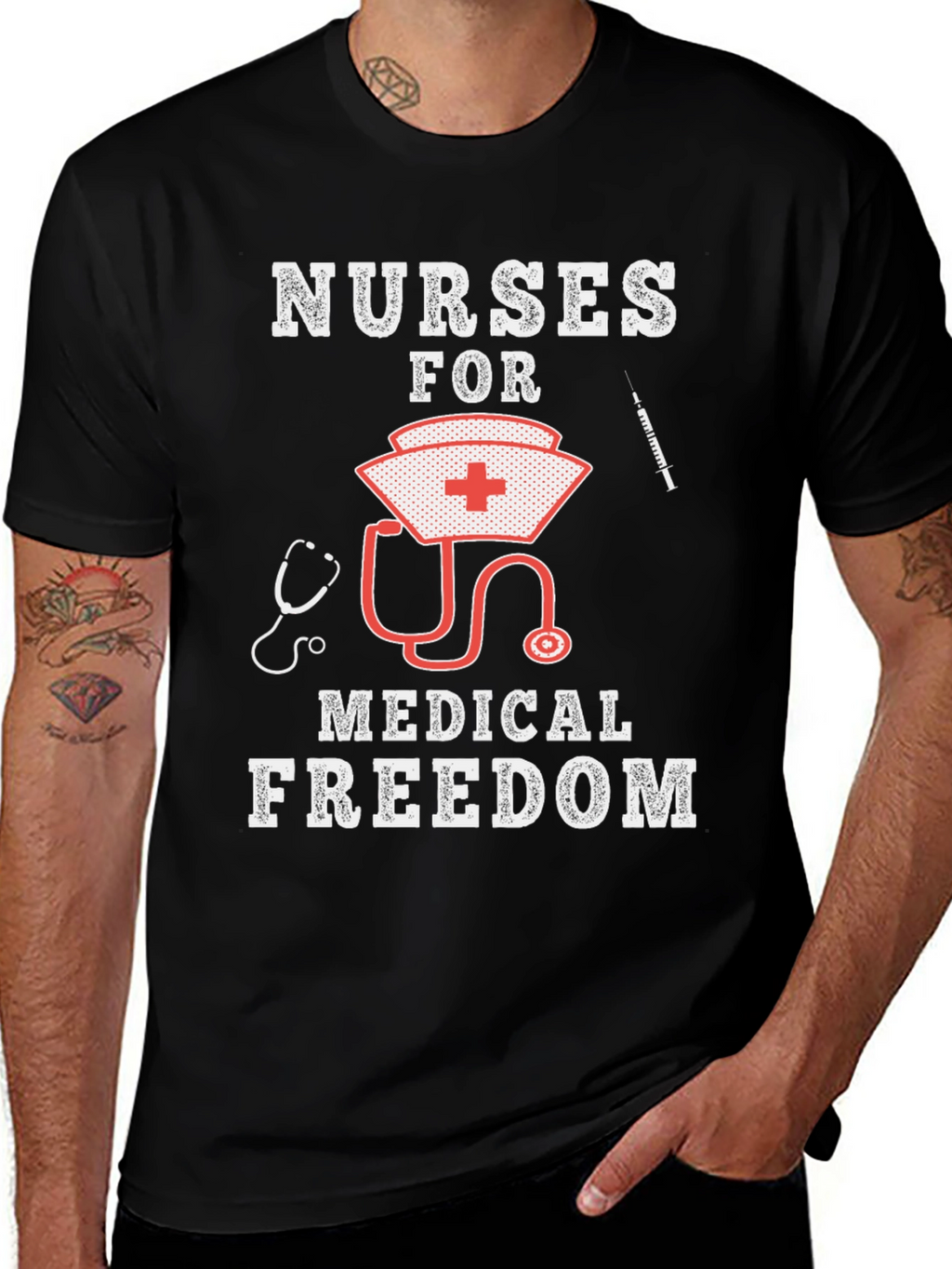Nurses for Medical Freedom Graphic Tee