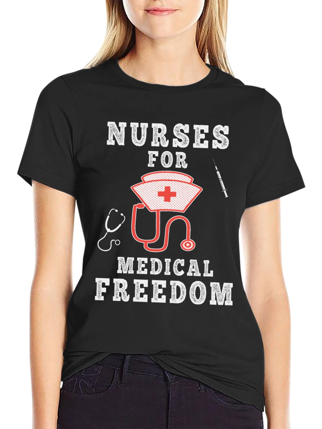 Nurses for Medical Freedom Graphic Tee