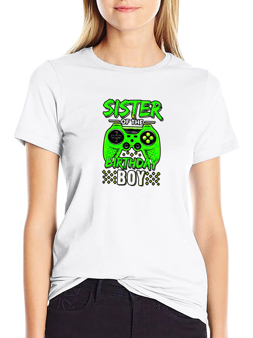 Sister of the Birthday Boy Gamer T-Shirt