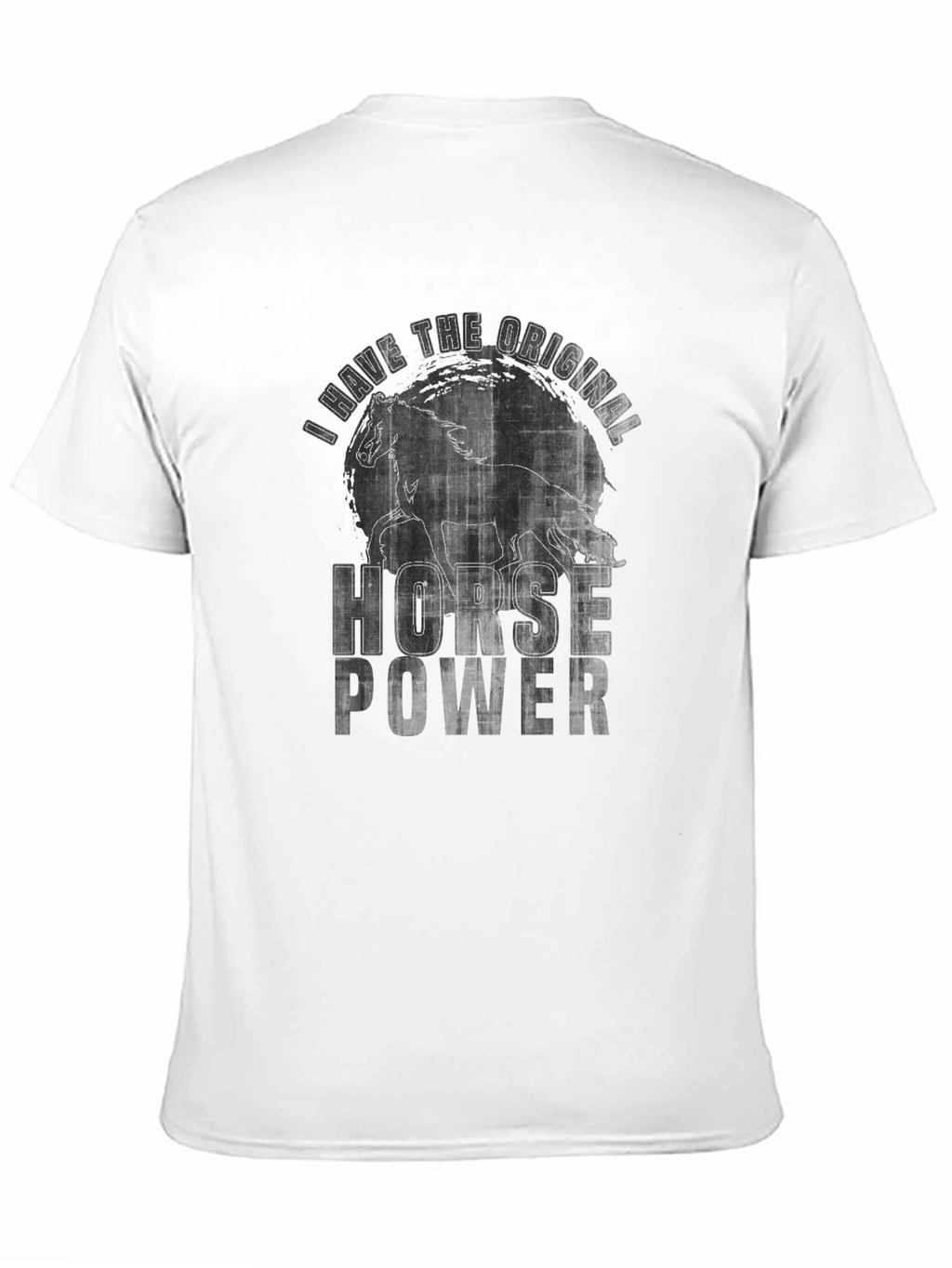 Original Horse Power Graphic Tee - Black