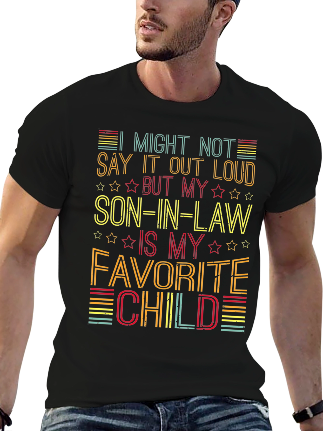 Son-in-Law Favorite Child Graphic T-Shirt