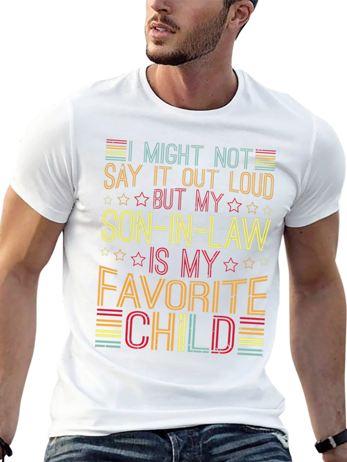 Son-in-Law Favorite Child Graphic T-Shirt