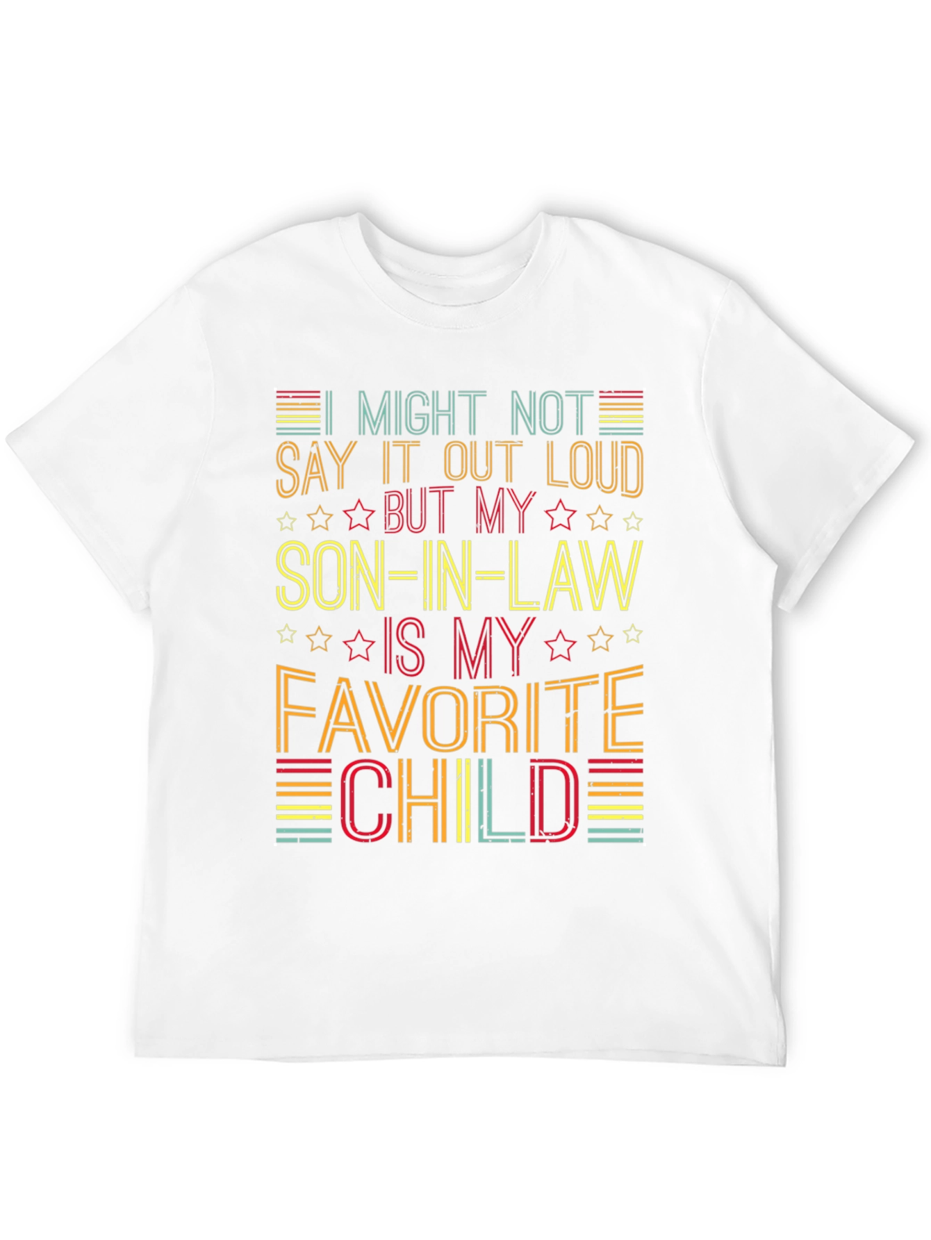 Son-in-Law Favorite Child Graphic T-Shirt