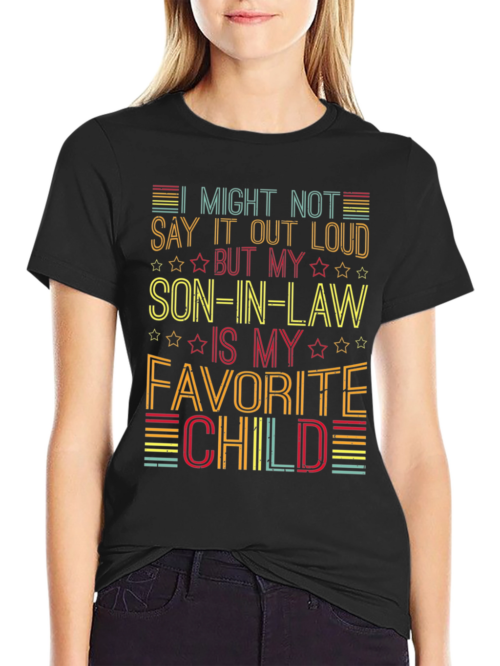 Son-in-Law Favorite Child Graphic T-Shirt